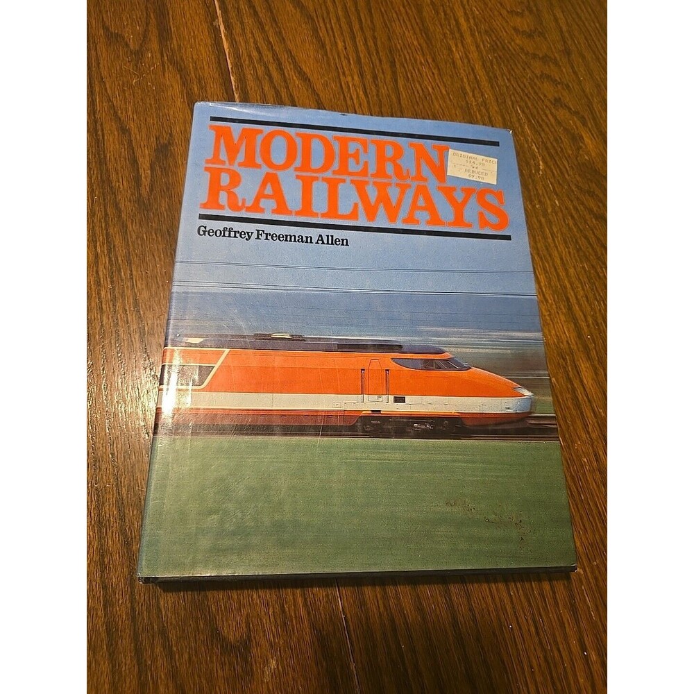 Modern Railways by Geoffrey Freeman Allen (1980, Hardcover)